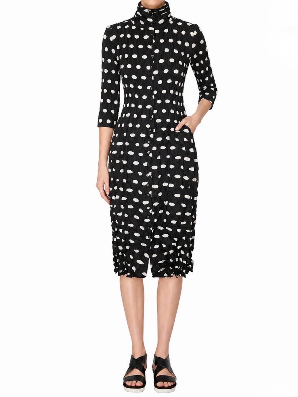 Alquema Nehru Coat Dress